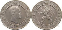 BELGIUM 20 CENTIMES 20 CENTIMES 1861 PATTERN IN NICKEL DUPRIEZ 852 -