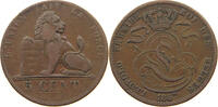 BELGIUM 5 CENTIMES 5 CENTIMES 1847 HIGHER 7 ERROR -
