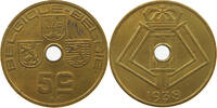 BELGIUM 5 CENTIMES BELGIUM 5 CENTIMES 1938 PATTERN VERY RARE DUPR.2628 -