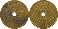 BELGIUM 5 CENTIMES BELGIUM 5 CENTIMES 1938 PATTERN VERY RARE DUPR.2628 B -