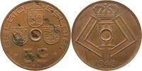BELGIUM 5 CENTIMES BELGIUM 5 CENTIMES 1943 PATTERN COPPER VERY RARE -