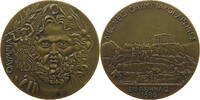 Griechenland Medaille 1896 unsig. a.d.Olympischen Spiele in Athen. Kopf des Zeus mit Nike. -