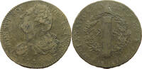 FRANCE 2 SOLS Louis XVI. (1774-1793) DOUBLE STRUCK -