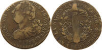 FRANCE 2 SOLS Louis XVI. (1774-1793) -