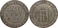 WESTFALEN 20 CENTIMES Hieronymus Napoleon 1807-1813. -
