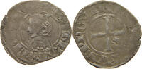 FRANCE DOUBLE DENIER CHARLES II. ANJOU PROVENCE -