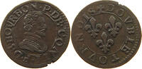 FRANCE DOUBLE TOURNOIS FRANCOINS DE BOURBON CHATEAU REGNAULT -