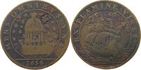 FRANCE JETON JETON 1656 MENS OMNIBVS VNA COUNTERMARKED LILY -
