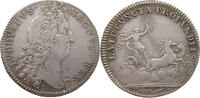 FRANCE JETON Louis XIV. (1643–1715) SILVER JETON LATE CVNCTA PROFVNDIT -