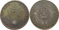 FRANCE JETON LOUIS XV. (1715–1774) NORMANDIA CIVITAS POPULUS QUE ROTHOMAGENS -