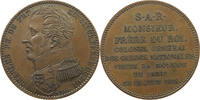 FRANCE MEDAILLE 1818 TIOLIER CHARLES VISIT MONNAIE PARIS -