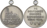 Schützen Köln Medaille Deutsches Bundesschiessen Köln 1930 (19.). -