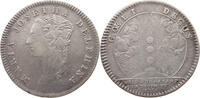 FRANCE JETON LOUIS XV. (1715–1774) SILVER JETON 1755 MARIA JOSEPHA DELPHINA -