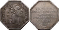FRANCE MEDAILLE Louis XVI. (1774-1793) CONVENSTUS CLERI GALLICANI HABITUS LUT. PARISIOR -