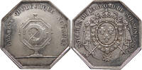 FRANCE MEDAILLE SILVER MEDAL NOTAIRES ARROND SOISSONS AISNE -