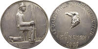 Schützen München Medaille 18. Deutsches Bundesschiessen München 1927 -