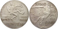 Schützen München Medaille XV. Deutsches Bundesschießen 1906 - München. -