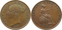 GREAT BRITAIN HALF PENNY Victoria 1837-1901 -