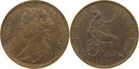 GREAT BRITAIN HALF PENNY Victoria 1837-1901 -