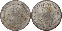 GUYANA FRENCH 10 CENTIMES -