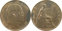 GREAT BRITAIN PENNY Edward VII., 1901 - 1910 -