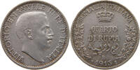 ITALIAN SOMALILAND 1/4 RUPIA Vittorio Emanuele III. (1900 - 1946) -