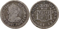 MEXICO 1/2 REAL Carlos III. 1759-1788. -