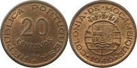 MOZAMBIQUE 20 CENTAVOS MOZAMBIQUE 20 CENTAVOS 1949 UNC PROVA RARE -