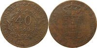 MOZAMBIQUE 40 REIS RARE -