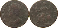 GREAT BRITAIN HALFPENNY George II. 1727-1760. -