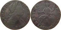 GREAT BRITAIN HALFPENNY GEORGE III. 1760-1820 EVASION -