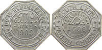 GREAT BRITAIN MEDAL MEDAL 1609-1909 PARISH CHURCH LEITH WHITE METAL -