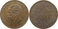 ITALY 10 CENTESIMI Vittorio Emmanuele II. (1861-1878) -