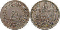 BRITISH NORTH BORNEO 2 1/2 CENTS Edward VII., 1901 - 1910 -