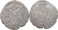 SPANISH NETHERLANDS 1/4 PATAGON Albert & Isabella (1598-1621) -