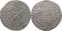 SPANISH NETHERLANDS 1/4 PATAGON Albert & Isabella (1598-1621) -