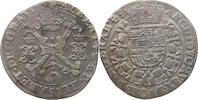 SPANISH NETHERLANDS 1/4 PATAGON Albert & Isabella (1598-1621) -