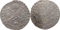 SPANISH NETHERLANDS 1/4 PATAGON Albert & Isabella (1598-1621) -
