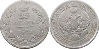 RUSSIA 25 KOPEKS Nikolaus I. (1825-1855) -