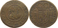 SPAIN 4 MARAVEDIS FELIPE V. (1700-1724, 1724-1746) -
