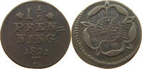 Lippe-Detmold 1 1/2 Pfennig Paul Alexander Leopold, 1802-1851 -