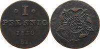 Lippe-Detmold 1 Pfennig Paul Alexander Leopold, 1802-1851 -