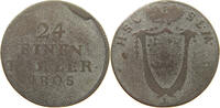 SACHSEN COBURG SAALFELD 1/24 TALER Franz Friedrich Anton (1800-1806) -