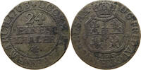 SACHSEN 1/24 TALER Kurfürst Friedrich August II. (1733-1763) -