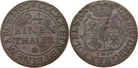 SACHSEN 1/24 TALER Kurfürst Friedrich August II. (1733-1763) -