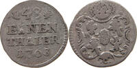 SACHSEN 1/48 TALER Kurfürst Friedrich August II. (1733-1763) -