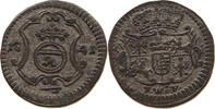 SACHSEN PFENNIG Kurfürst Friedrich August II. (1733-1763) -