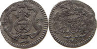 SACHSEN PFENNIG Kurfürst Friedrich August II. (1733-1763) -