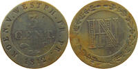 WESTFALEN 3 CENTIMES Hieronymus Napoleon 1807-1813. -