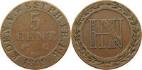 WESTFALEN 5 CENTIMES Hieronymus Napoleon 1807-1813. -